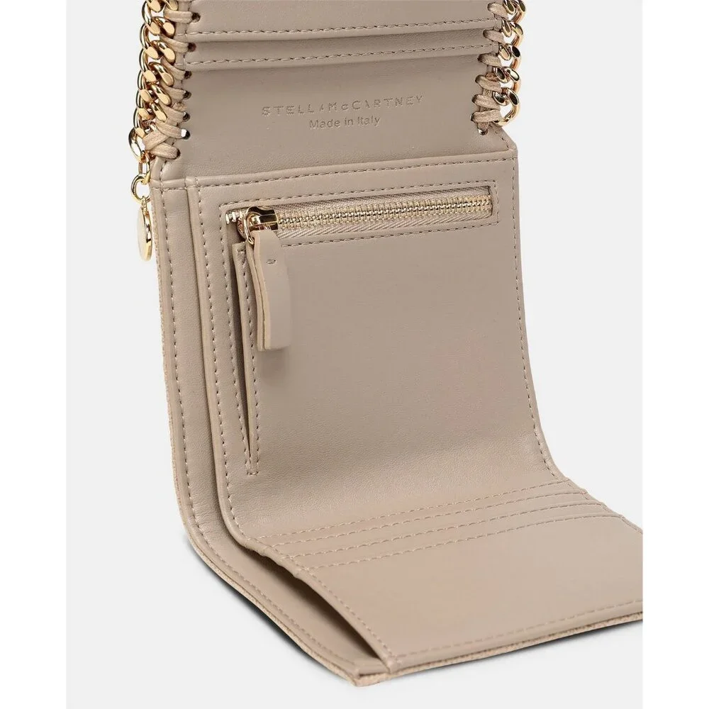 Stella McCartney Women's Wallet Bag Small Flap Beige 431000-W9955-6875